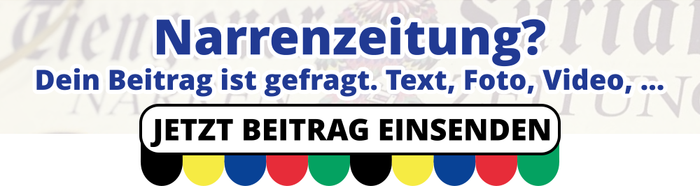 Surianer Narrenzeitung Beitrag Banner